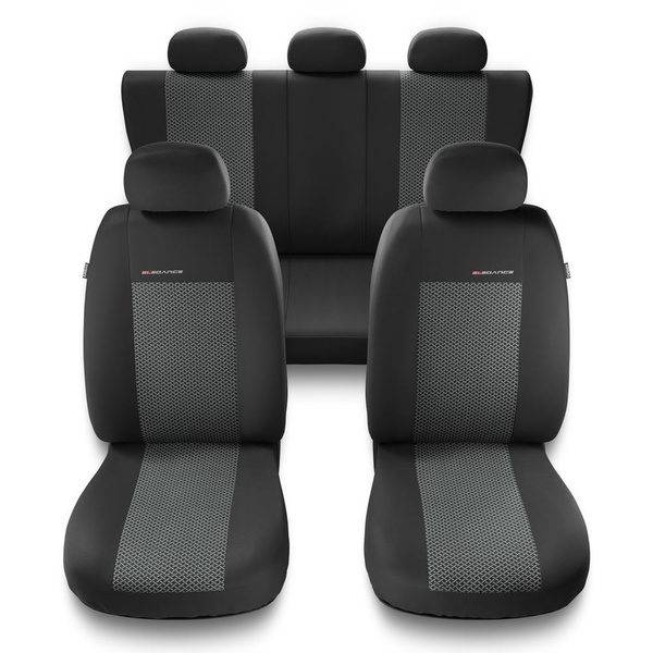 Universal Sitzbezüge Auto für Peugeot 108 (2014-2017) - Autositzbezüge Schonbezüge für Autositze - UNE-2