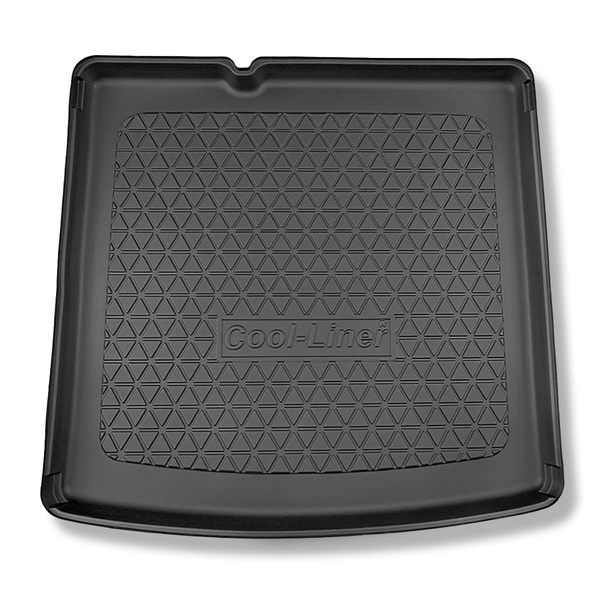 Kofferraumwanne für Skoda Enyaq iV SUV, Coupé (04.2021-....) - Kofferraummatte rutschfest Schutzmatte - vertiefte Ladefläche; Modelle ohne Varioboden
