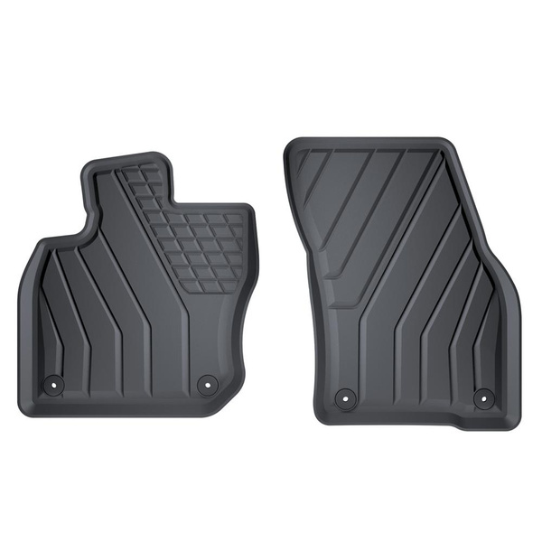 TPE Fußmatten Auto für Volkswagen Tiguan III SUV (2024-....) - schwarz Automatten Autoteppiche