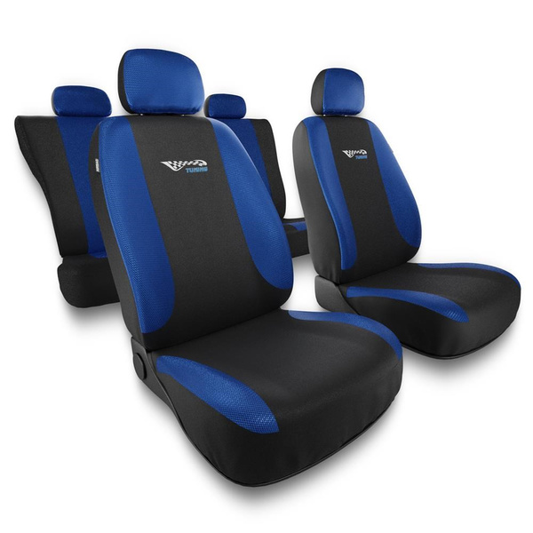Universal Sitzbezüge Auto für Seat Ateca (2016-....) – Autositzbezüge Schonbezüge für Autositze – TG-BL