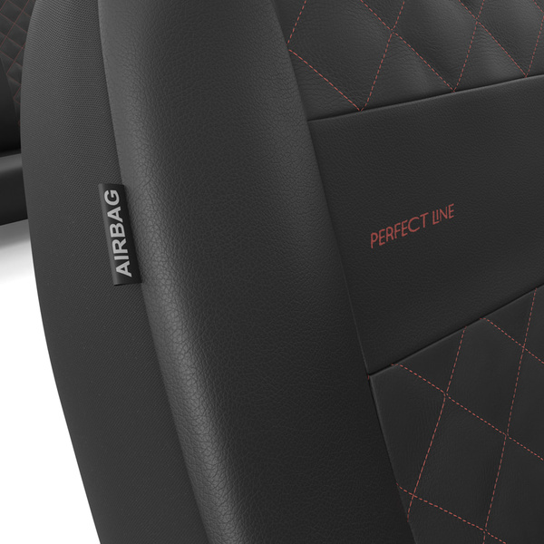 Universal Sitzbezüge Auto für Alfa Romeo MiTo (2008-2018) - Autositzbezüge Schonbezüge für Autositze - PRF-RD