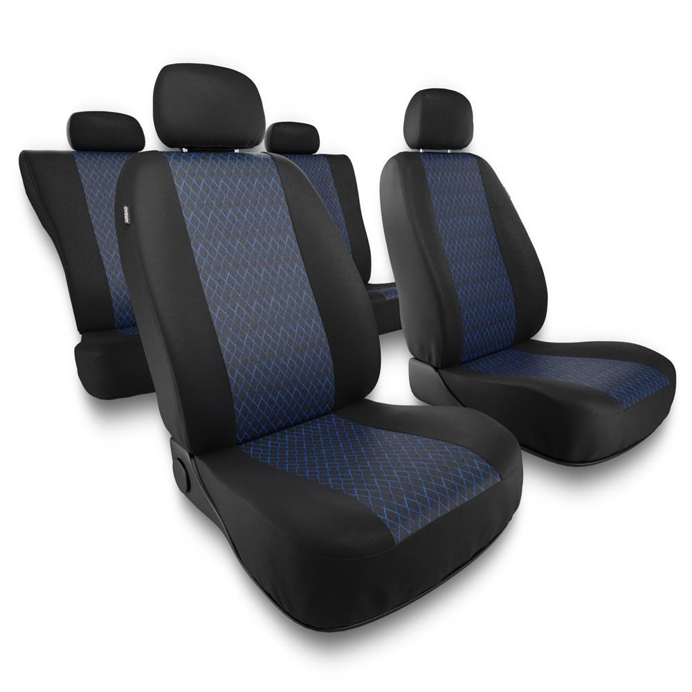 Universal Sitzbezüge Auto für Opel Insignia A, B (2008-2019) -  Autositzbezüge Schonbezüge für Autositze - PF-BL blau
