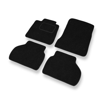 Fußmatten Auto für Renault Vel Satis Hatchback (2001-2009) - schwarze Automatten