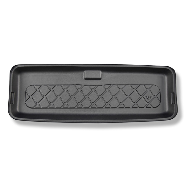 Kofferraumwanne für Suzuki Jimny II GJ SUV (10.2018-2020) - Kofferraummatte rutschfest Schutzmatte - untere Ladefläche; ohne Plastik Staufach im Kofferraum; hinter der 2. Sitzreihe