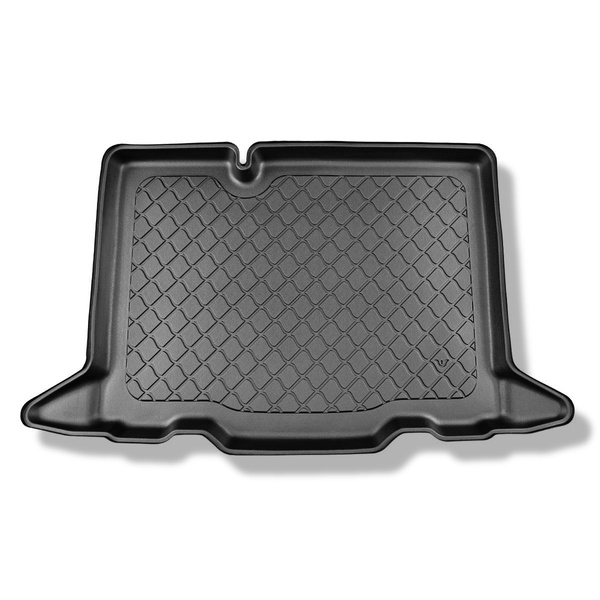 Kofferraumwanne für Dacia Sandero III Stepway Crossover (01.2021-....) - Kofferraummatte rutschfest Schutzmatte - vertiefte Ladeflaeche; ohne doppelten Ladeboden