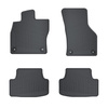 TPE Fußmatten Auto für Audi A3 8V Hatchback, Sportback, Limousine (08.2012-03.2020) - schwarz Automatten Autoteppiche