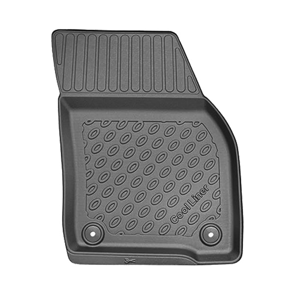 TPE Fußmatten Auto für Volkswagen Tiguan III SUV (11.2023-....) - schwarz Automatten Autoteppiche