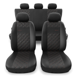 Universal Sitzbezüge Auto für Chevrolet Nubira (2002-2012) – Autositzbezüge Schonbezüge für Autositze – PRF-RD