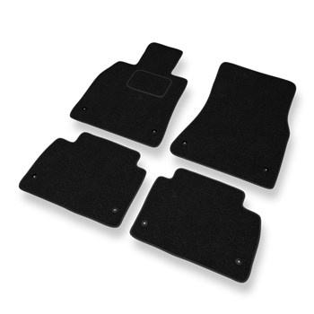 Fußmatten Auto für Lexus GS III Limousine (2004-2012) - schwarze Automatten Auto