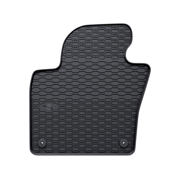 Gummifußmatten Auto für Volkswagen Tiguan I SUV (2007-2015) - Gummimatten Gummi Fußmatten - schwarz - 4 Stk.