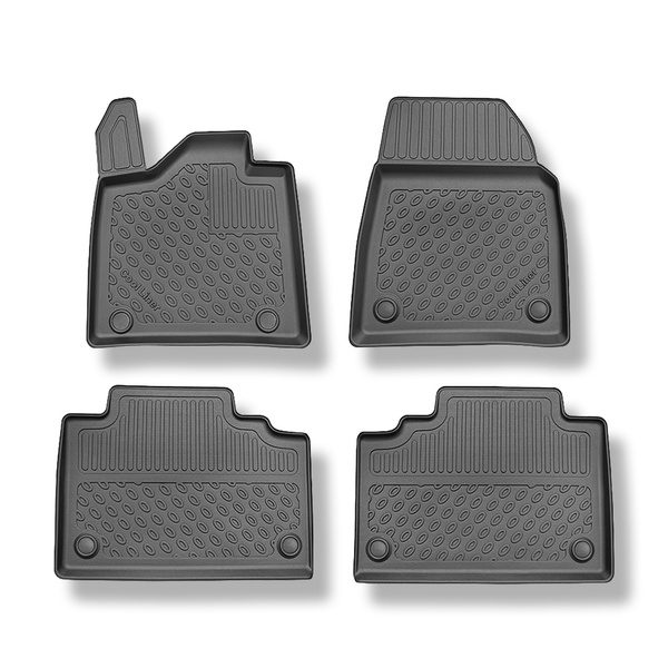 TPE Fußmatten Auto für Leapmotor C10 SUV (10.2024-....) - schwarz Automatten Autoteppiche