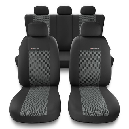 Universal Sitzbezüge Auto für Kia Picanto I, II, III (2004-2019) - Autositzbezüge Schonbezüge für Autositze - UNE-2