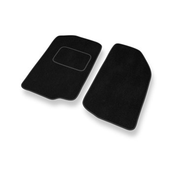 Fußmatten Auto für SEAT Toledo I Liftback (1991-1999) - Premium Velours schwarze