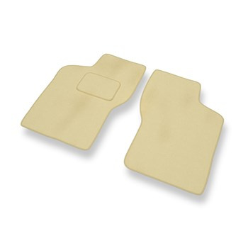 Fußmatten Auto für Fiat Brava Hatchback (1995-2001) - Premium Velours beige Auto