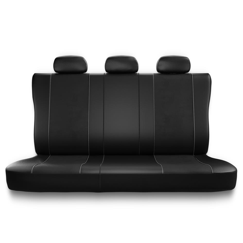 Universal Sitzbezüge Auto für Mercedes-Benz E Klasse W212, W213 (2009-2019)  - Autositzbezüge Schonbezüge für Autositze - PR2 schwarz