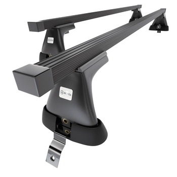 Stahl-Dachträger für Dacia Logan I (2004-2012) - schwarz Dachträger Dachgepäcktr