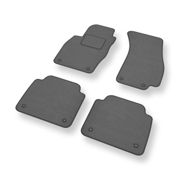 Fußmatten Auto für Audi A8 IV D5 Limousine (2017-....) Kurzversion - Premium Vel