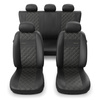 Universal Sitzbezüge Auto für Alfa Romeo 147 (2000-2010) - Autositzbezüge Schonbezüge für Autositze - PRF-BE