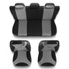 Universal Sitzbezüge Auto für Peugeot 308 I, II, III (2007-....) - Autositzbezüge Schonbezüge für Autositze - TR-S