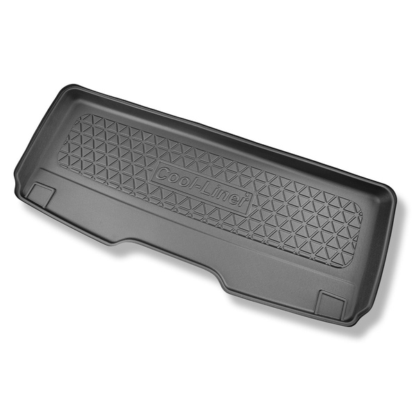 Kofferraumwanne für Volkswagen Multivan T7 Van (10.2021-....) - Kofferraummatte rutschfest Schutzmatte - kürzer Radstand; hinter der 3. Sitzreihe; auch für die eHybrid PHEV-Version