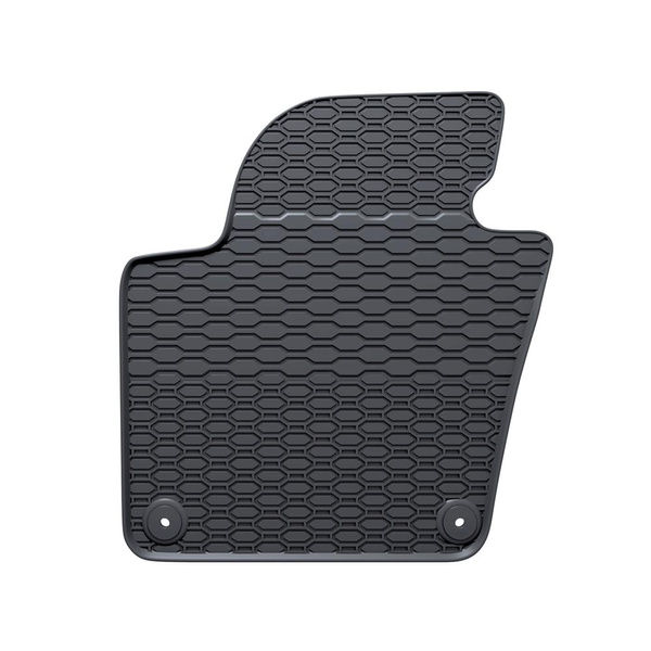 Gummifußmatten Auto für Volkswagen Sharan II Van (2010-2022) - Gummimatten Gummi Fußmatten - schwarz - 4 Stk.