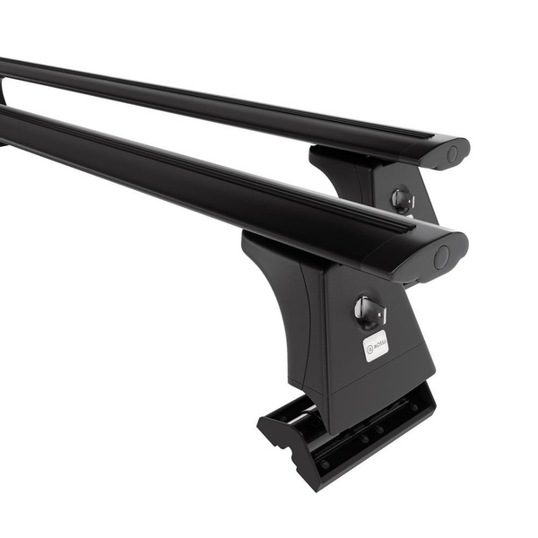 Aluminium-Dachträger für BMW 5er G30 (2017-2023) - schwarz Dachträger Dachgepäckträger - Montagepunkte