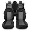 Universal Sitzbezüge Auto für Peugeot 307 I, II (2001-2012) - Autositzbezüge Schonbezüge für Autositze - S-G2