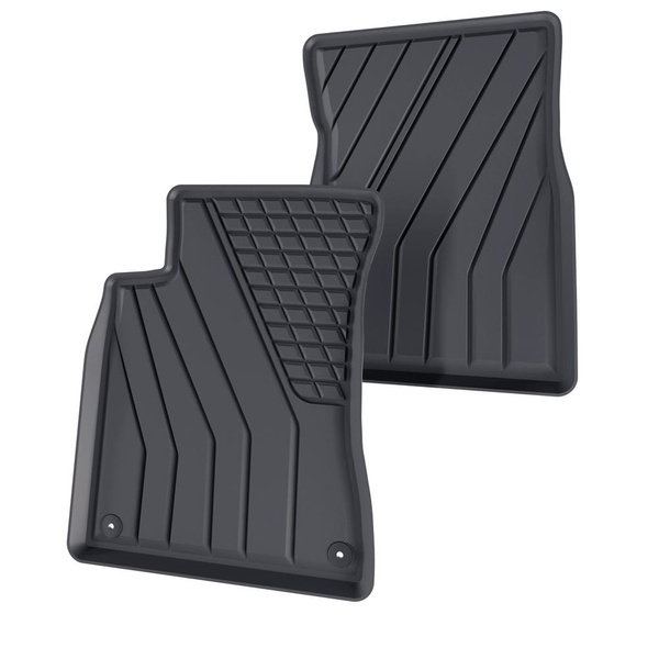 TPE Fußmatten Auto für Mercedes-Benz B Klasse W247 Sports Tourer (2018-....) - schwarz Automatten Autoteppiche