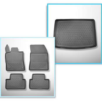 Set Kofferraumschale und angepasste Autoteppiche TPE für: Opel Astra L (VI) Hatc