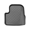 TPE Fußmatten Auto für Jeep Avenger e-Hybrid SUV (11.2023-....) - schwarz Automatten Autoteppiche