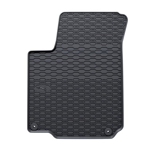 Gummifußmatten Auto für Skoda Octavia I Kombi, Liftback (1996-2010) - Gummimatten Gummi Fußmatten - schwarz - 4 Stk.