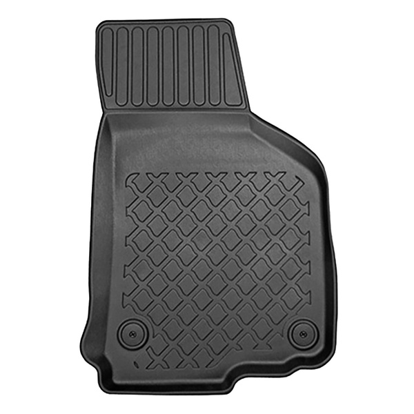 TPE Fußmatten Auto für Volkswagen Golf V, VI Variant (06.2007-08.2013) - schwarz Automatten Autoteppiche