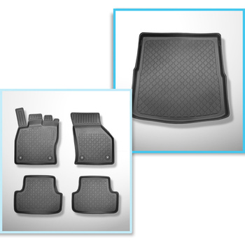 Set Kofferraumschale und angepasste Autoteppiche TPE für: Volkswagen Golf VII Va