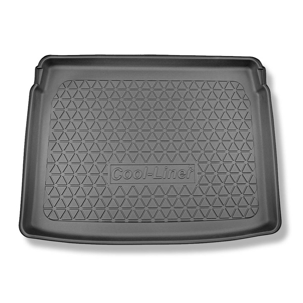 Kofferraumwanne für Toyota Yaris Cross SUV (09.2021-....) - Kofferraummatte rutschfest Schutzmatte - obere Ladefläche; doppelter Kofferraumboden in der oberen Position; auch für Hybriden