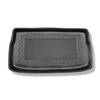 Kofferraumwanne für Chrysler Grand Voyager IV Stow'n Go MPV (04.2001-2007) - Kofferraummatte rutschfest Schutzmatte - 7 Sitze - 3. Reihe aufgestellt (für Lücke unter 3. Sitzreihe)
