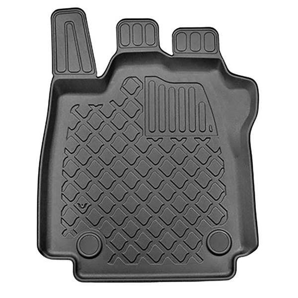 Set Kofferraumschale und angepasste Autoteppiche TPE für: Renault Clio IV Grandtour (03.2013-2023) - oberer Kofferraum (für Multiboden)