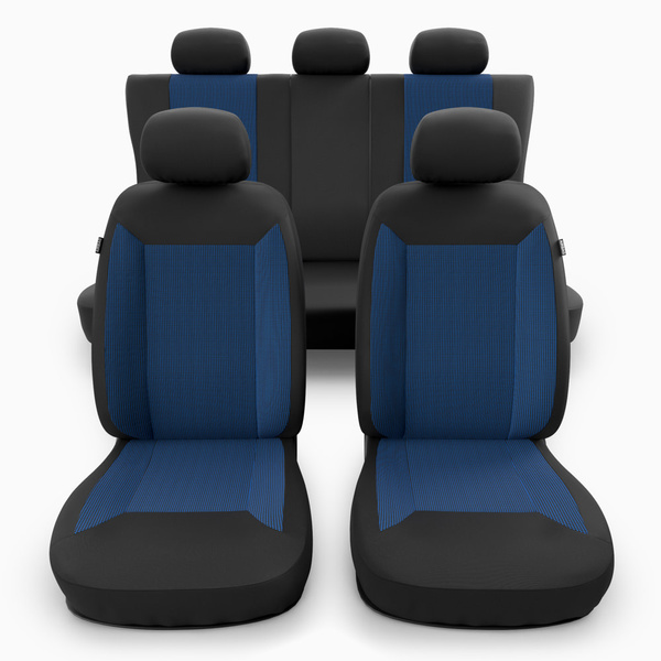 Universal Sitzbezüge Auto für Audi A3 8L, 8P, 8V, 8Y (1996-....) - Autositzbezüge Schonbezüge für Autositze - RYL-BL