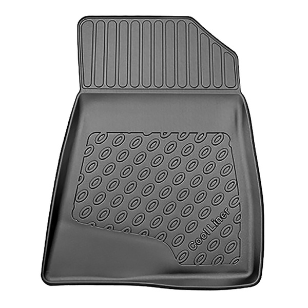 TPE Fußmatten Auto für Kia Niro II (SG2) HEV Hybrid SUV (06.2022-....) - schwarz Automatten Autoteppiche