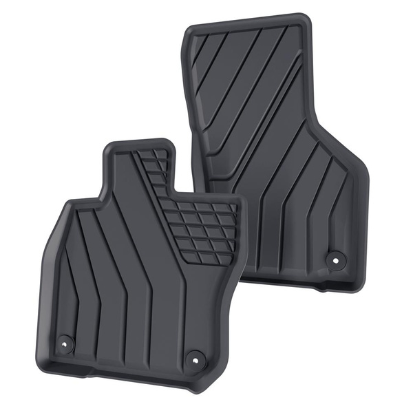 TPE Fußmatten Auto für Hyundau Tucson IV HEV Hybrid SUV (2020-....) - schwarz Automatten Autoteppiche