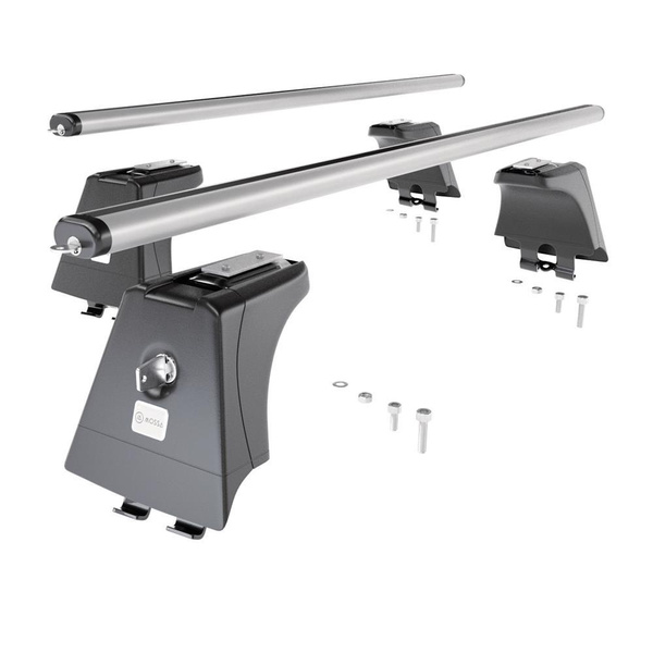 Aluminium-Dachträger für Renault Scenic mk II (2003-2008) - silbern Dachträger Dachgepäckträger - Montagepunkte