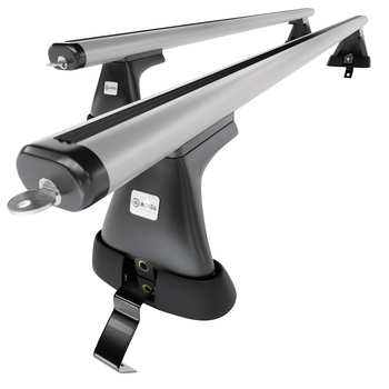 Aluminium-Dachträger für Skoda Octavia mk II (2009-2012) - silbern Dachträger Da