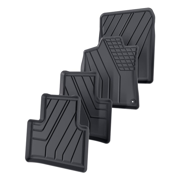 TPE Fußmatten Auto für Peugeot 308 III Hatchback (2021-....) - schwarz Automatten Autoteppiche