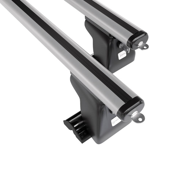 Aluminium-Dachträger für Volkswagen Caravelle T6 (2015-2021) - silbern Dachträger Dachgepäckträger - T-profil