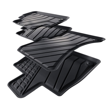 TPE Fußmatten Auto für Audi Q5 II SUV, Sportback (2017-....) - schwarz Automatte