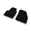 Fußmatten Auto für Land Rover Range Rover Evoque SUV (2011-2018) - Premium Velours schwarze Automatten Autoteppiche