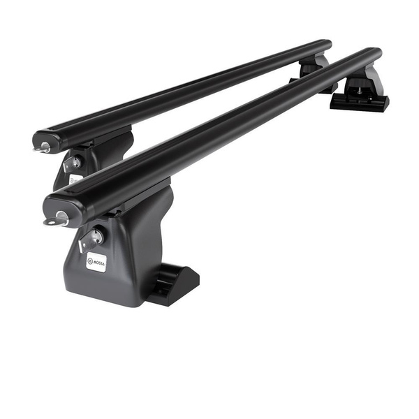 Aluminium-Dachträger für Fiat Ulysse mk II (2003-2010) - schwarz Dachträger Dachgepäckträger - T-profil