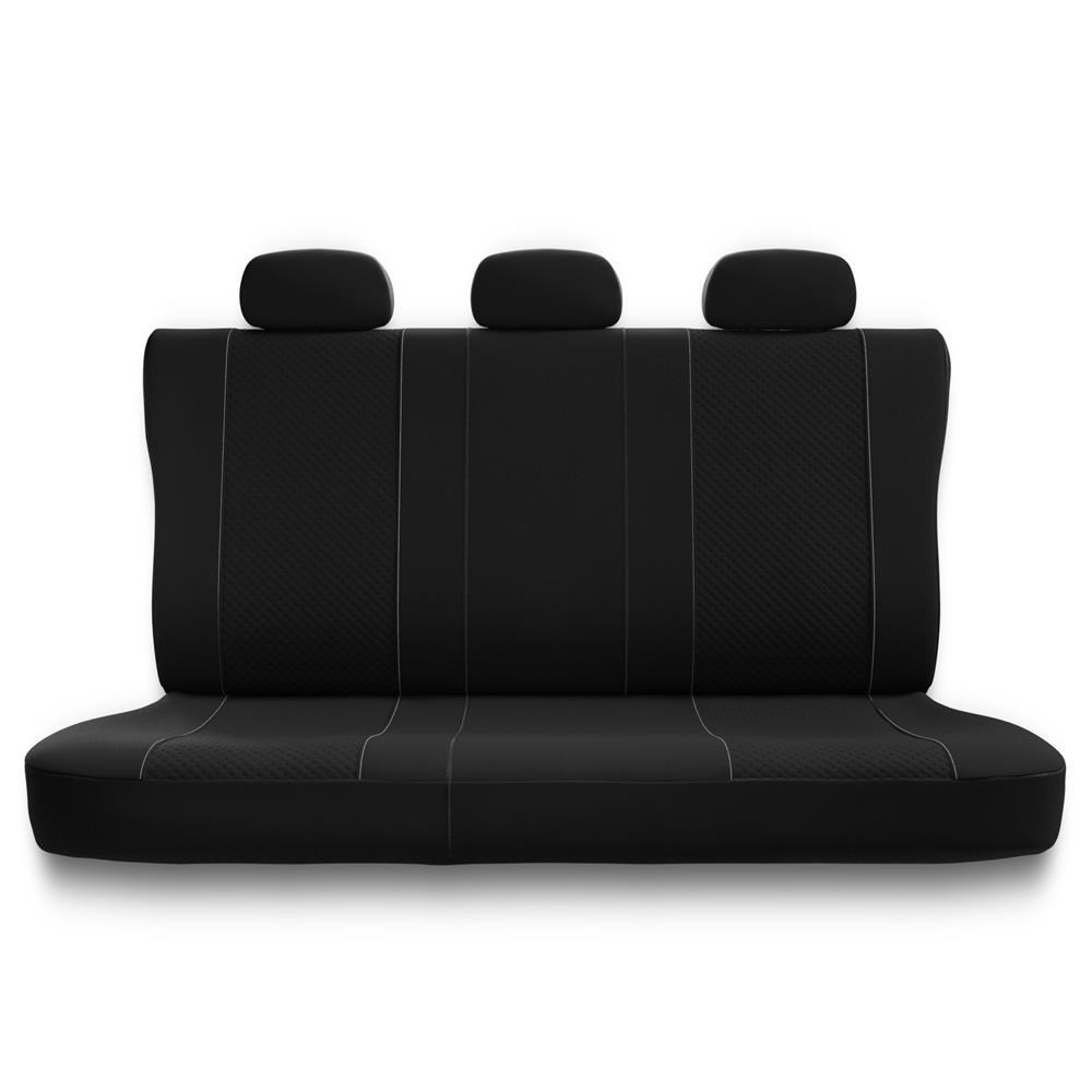 Universal Sitzbezüge Auto für Dacia Duster I, II (2010-2019) -  Autositzbezüge Schonbezüge für Autositze - PG-1 schwarz