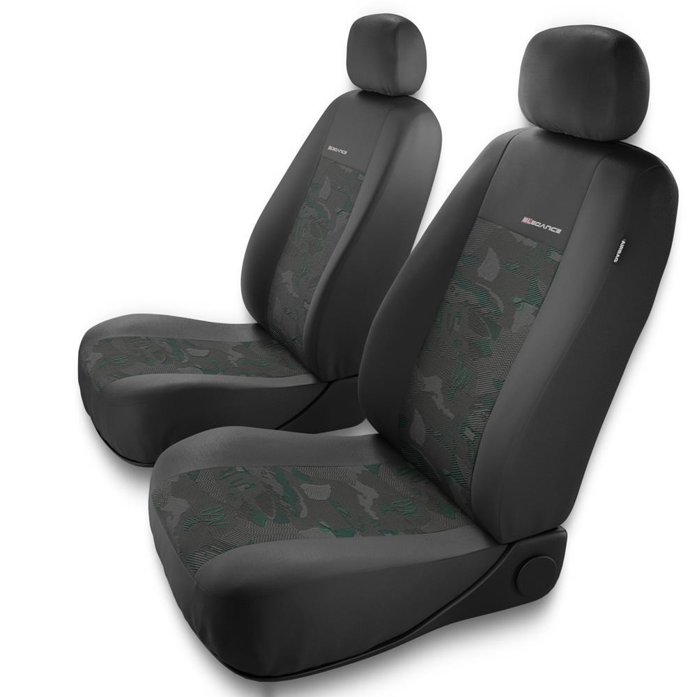 Universal Sitzbezüge Auto für Suzuki Grand Vitara I, II (1997-2014) -  Autositzbezüge Schonbezüge für Autositze - UNE-GR grün