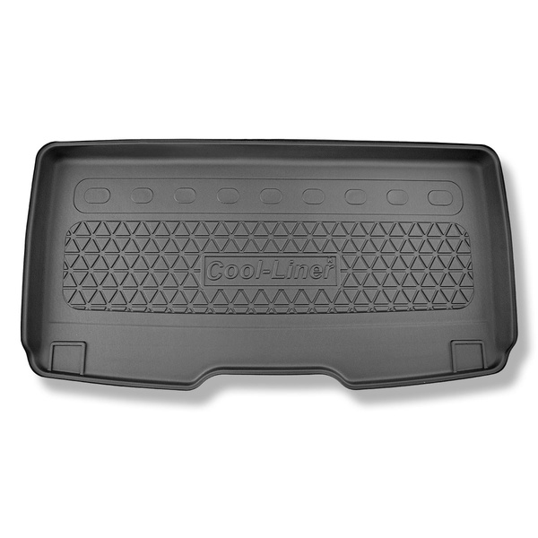 Kofferraumwanne für Volkswagen Multivan T7 Van (10.2021-....) - Kofferraummatte rutschfest Schutzmatte - fuer langen Radstand; hinter der 3. Sitzreihe; auch für die eHybrid PHEV-Version