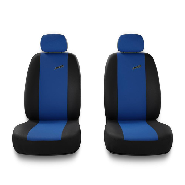 Universal Sitzbezüge Auto für Peugeot 208 I, II (2012-....) - Autositzbezüge Schonbezüge für Autositze - X.R-BL